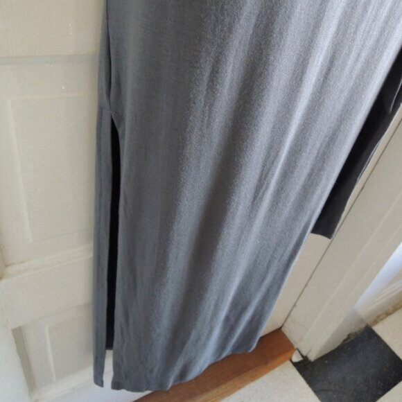 Modern Citizen Slate Gray Kelis Tie Waist Maxi Dress M - Picture 5 of 12